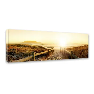 Obraz Styler Canvas Harmony Beach II, 45 x 140 cm