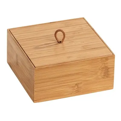 Bambusový box s víkem Wenko Terra, šířka 15 cm