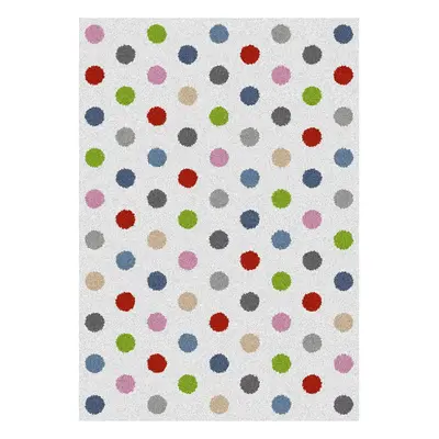 Krémový koberec 80x150 cm Norge Dots – Universal