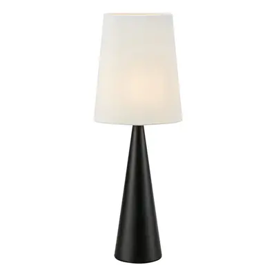 Černo-bílá stolní lampa (výška 64 cm) Conus – Markslöjd