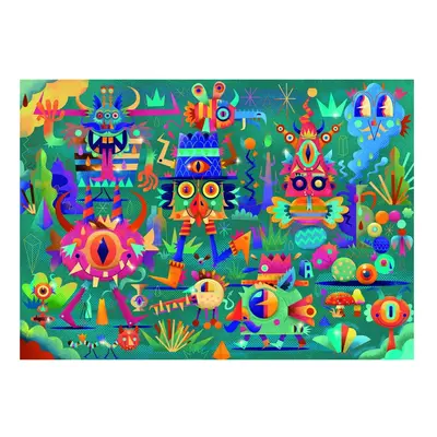 Puzzle Djeco Monster párty