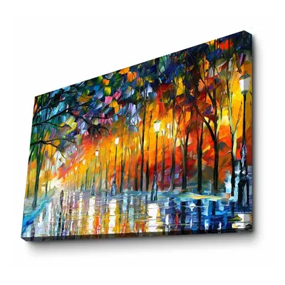 Nástěnná reprodukce na plátně Leonid Afremov, 100 x 70 cm