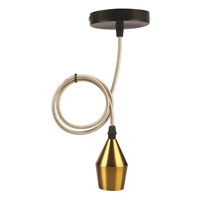 Kovové závěsné svítidlo ve zlaté barvě – Candellux Lighting