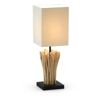 Béžová stolní lampa Kave Home Poob