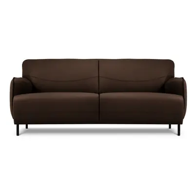 Hnědá kožená pohovka Windsor & Co Sofas Neso, 175 x 90 cm