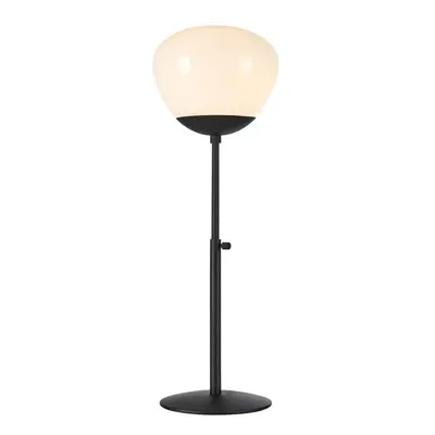 Černá stolní lampa Markslöjd Rise, výška 75 cm