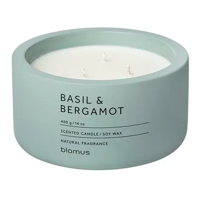 Vonná sojová svíčka doba hoření 25 h Fraga: Basil & Bergamot – Blomus