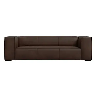 Tmavě hnědá kožená pohovka 227 cm Madame – Windsor & Co Sofas