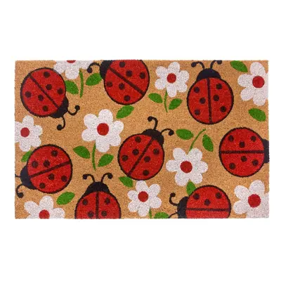 Rohožka z kokosového vlákna 75x45 cm Lady Beetle - Hanse Home