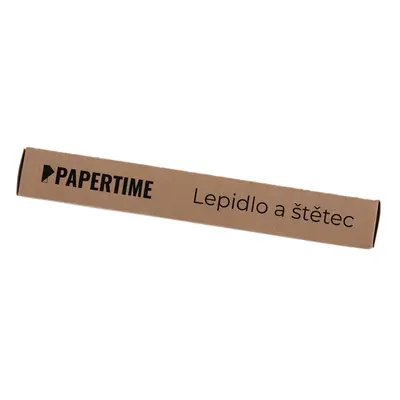 Lepidlo a štětec pro kreativní sady Papertime