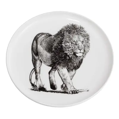 Bílý porcelánový talíř Maxwell & Williams Marini Ferlazzo Lion, ø 20 cm