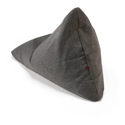 Šedý sedací vak Innovation Soft Peak Twist Charcoal