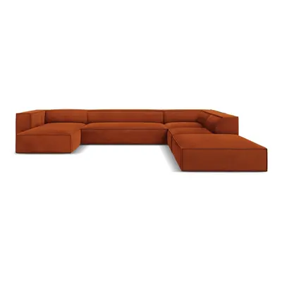 Oranžová rohová pohovka (pravý roh) Madame – Windsor & Co Sofas