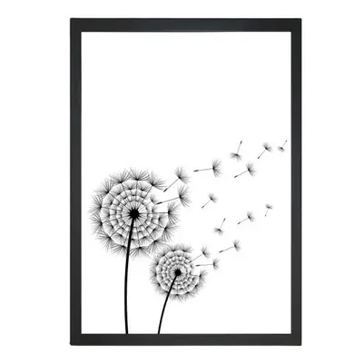 Obraz 23x28 cm Blowing Dandelion – Vavien Artwork