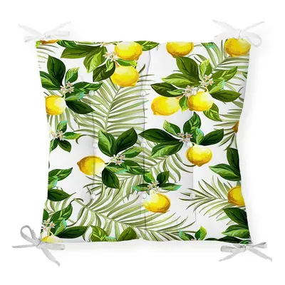 Podsedák s příměsí bavlny Minimalist Cushion Covers Lemon Tree, 40 x 40 cm