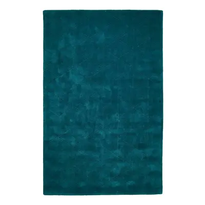 Smaragdově zelený vlněný koberec Think Rugs Kasbah, 150 x 230 cm