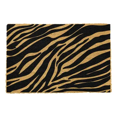 Rohožka z kokosového vlákna 40x60 cm Zebra – Artsy Doormats