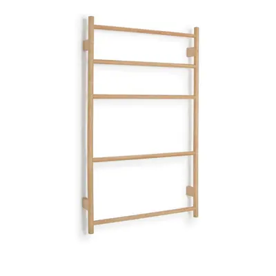 Nástěnný držák na osušky z dubového dřeva Wireworks Towel Rail Wallbar