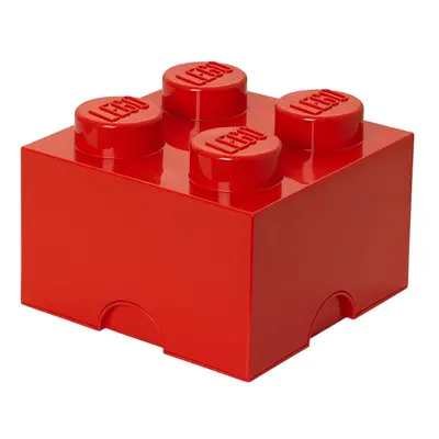 Červený úložný box čtverec LEGO®