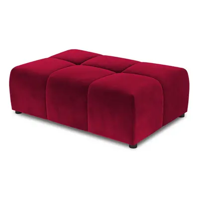 Červený sametový modul pohovky Rome Velvet - Cosmopolitan Design