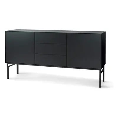 Černá nízká komoda 180x89 cm Edge by Hammel - Hammel Furniture