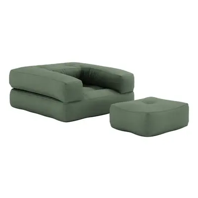 Variabilní křeslo Karup Design Cube Olive Green