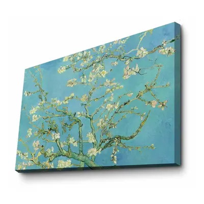 Nástěnná reprodukce na plátně Vincent Van Gogh Almond Blossom, 100 x 70 cm