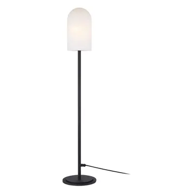 Černo-bílá stojací lampa (výška 128 cm) Afternoon – Markslöjd