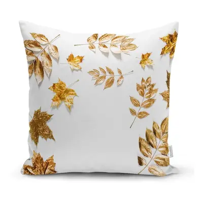 Povlak na polštář Minimalist Cushion Covers Golden Leaves, 42 x 42 cm