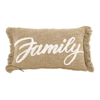 Dekorační polštář 50x30 cm Cotton Slub Family - Tiseco Home Studio