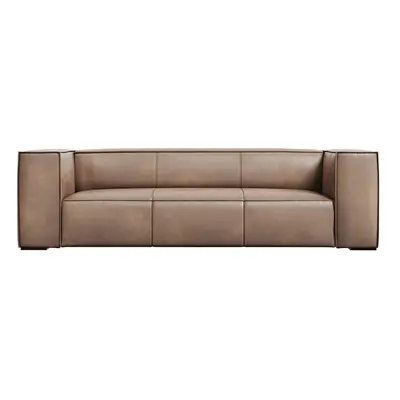 Světle hnědá kožená pohovka 227 cm Madame – Windsor & Co Sofas