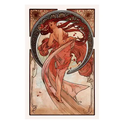 Reprodukce obrazu Alfons Mucha - Dance, 40 x 60 cm