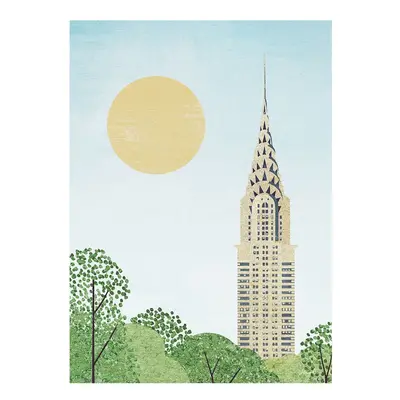 Plakát 30x40 cm Chrysler Building - Travelposter