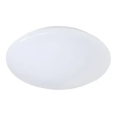 Bílé stropní LED svítidlo Trio Putz II, průměr 27 cm