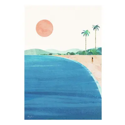 Plakát 30x40 cm Paradise Beach - Travelposter