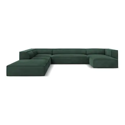 Tmavě zelená rohová pohovka (levý roh) Madame – Windsor & Co Sofas