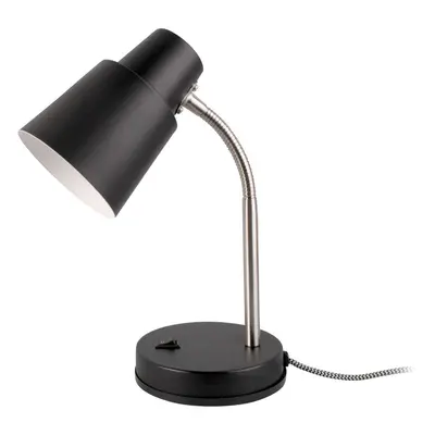 Černá stolní lampa Leitmotiv Scope, výška 30 cm