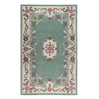 Zelený vlněný koberec Flair Rugs Aubusson, 150 x 240 cm