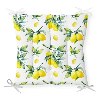 Podsedák s příměsí bavlny Minimalist Cushion Covers Lemons, 40 x 40 cm