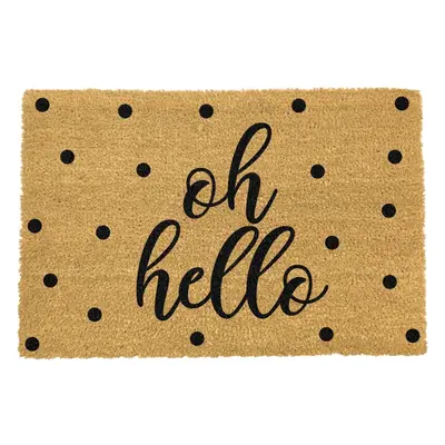 Rohožka z kokosového vlákna 40x60 cm Oh Hello – Artsy Doormats