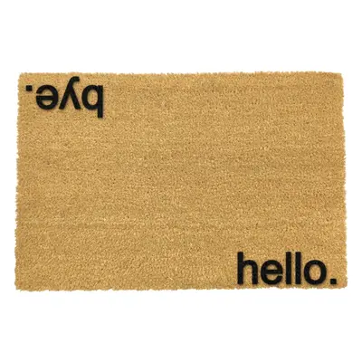 Rohožka z kokosového vlákna 40x60 cm Hello, Bye – Artsy Doormats