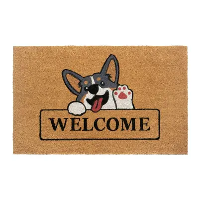 Rohožka z kokosového vlákna 75x45 cm Welcome & Dog - Hanse Home