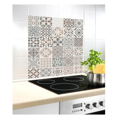 Skleněný kryt na stěnu u sporáku Wenko Splashback Tile