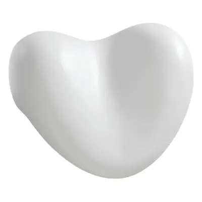 Bílá opěrná podložka do vany Wenko Bath Pillow White, 25 x 11 cm