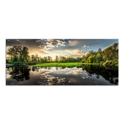 Obraz Styler Glasspik Nature, 50 x 125 cm