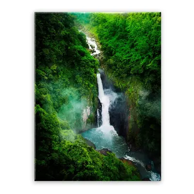 Obraz Styler Glasspik Views Waterfall, 70 x 100 cm