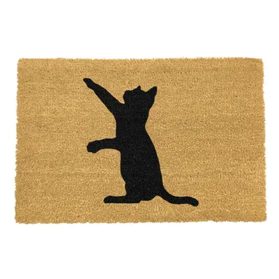 Rohožka z kokosového vlákna 40x60 cm Cat – Artsy Doormats