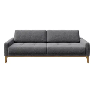 Světle šedá pohovka MESONICA Musso Tufted, 210 cm