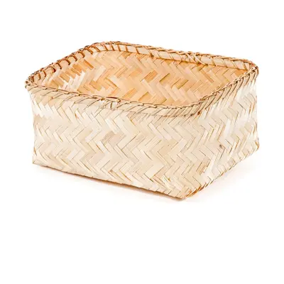 Úložný bambusový košík Compactor Halong Basket, 30 x 15 cm