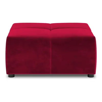 Červený sametový modul pohovky Rome Velvet - Cosmopolitan Design